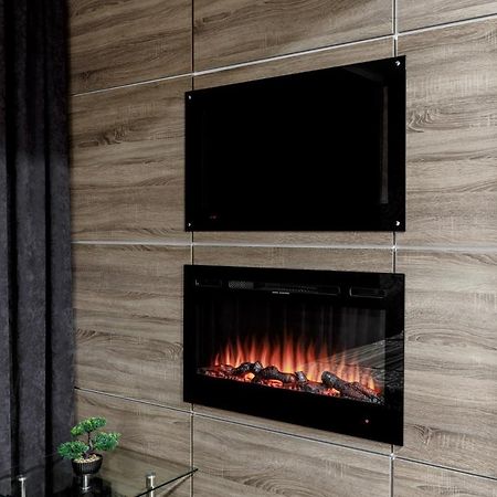 Apartment In The Center! Panoramic Windows! Fireplace! Кишинёв Экстерьер фото